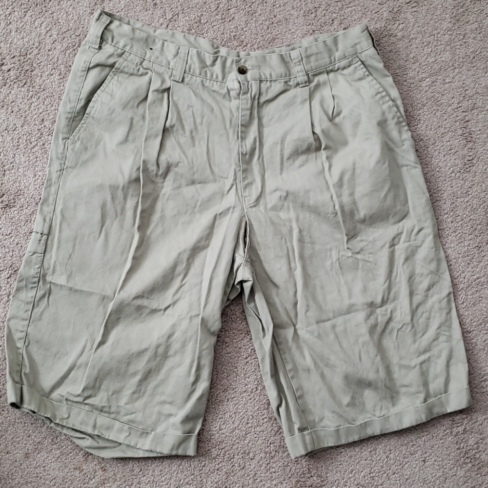 Trust beige mens used shorts size w 42